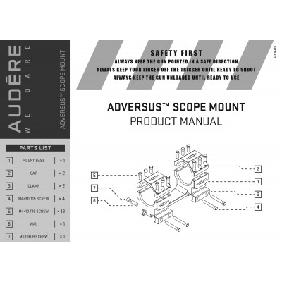 Моноблок AUDERE Adversus Gen 2 Diam 34 H38 40 MOA