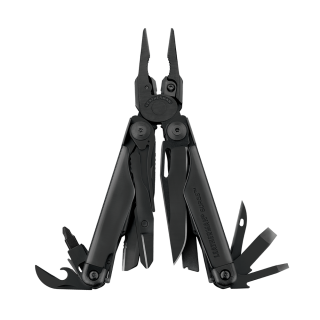 Мультиінструмент LEATHERMAN Surge BLACK, синтетичний чохол, картонна коробка