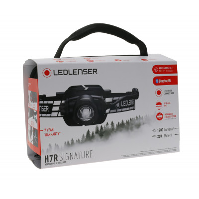 Налобний ліхтар LedLenser H7R SIGNATURE , заряджається, 1200/700/15