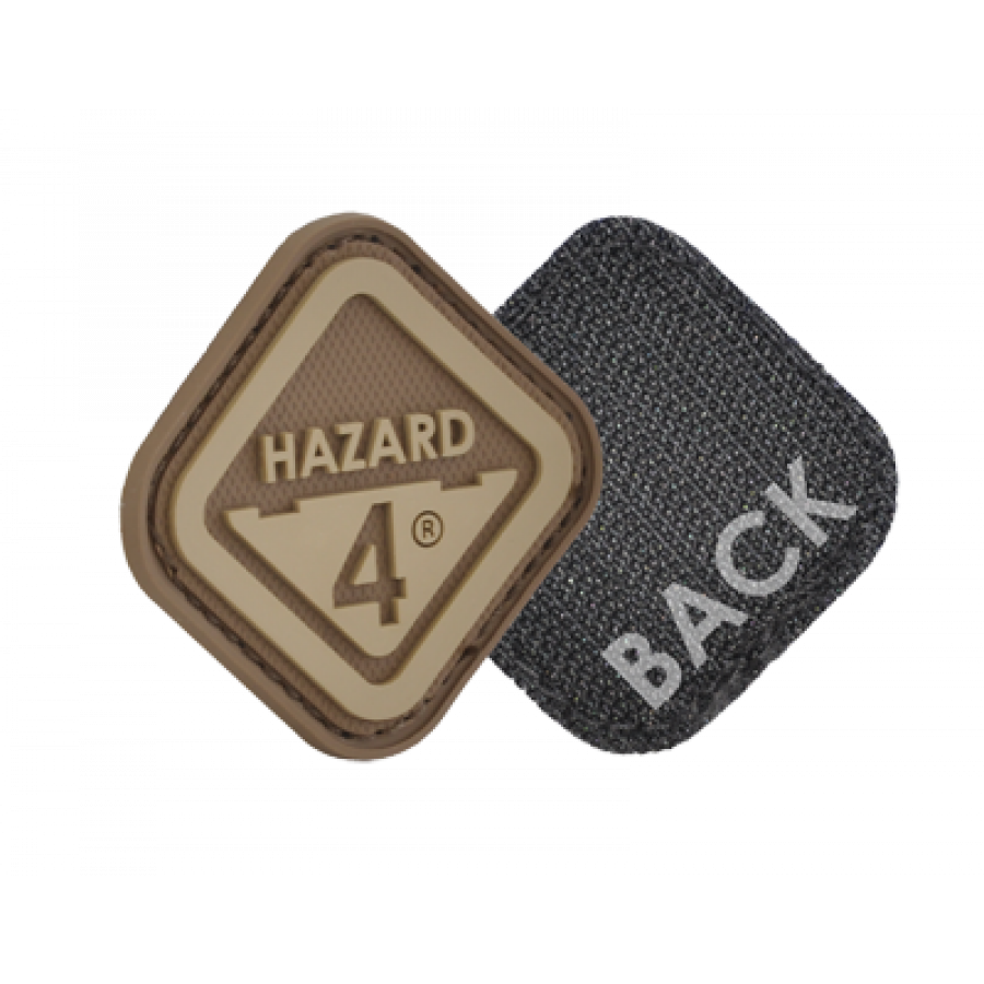 Нашивка на липучці Hazard 4 Diamond Shape "Hazard 4", койот