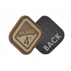 Нашивка на липучці Hazard 4 Diamond Shape "Hazard 4", койот