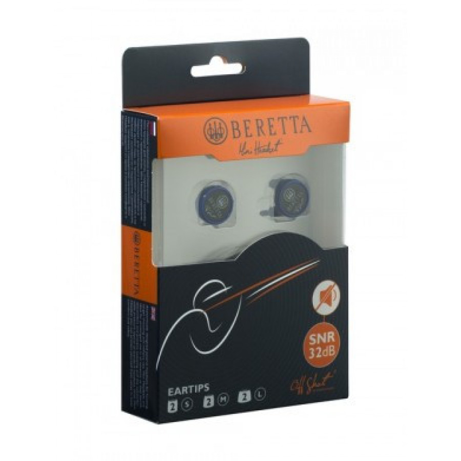 Навушники "Beretta" Earphones Mini Head Set Passiv (сині)