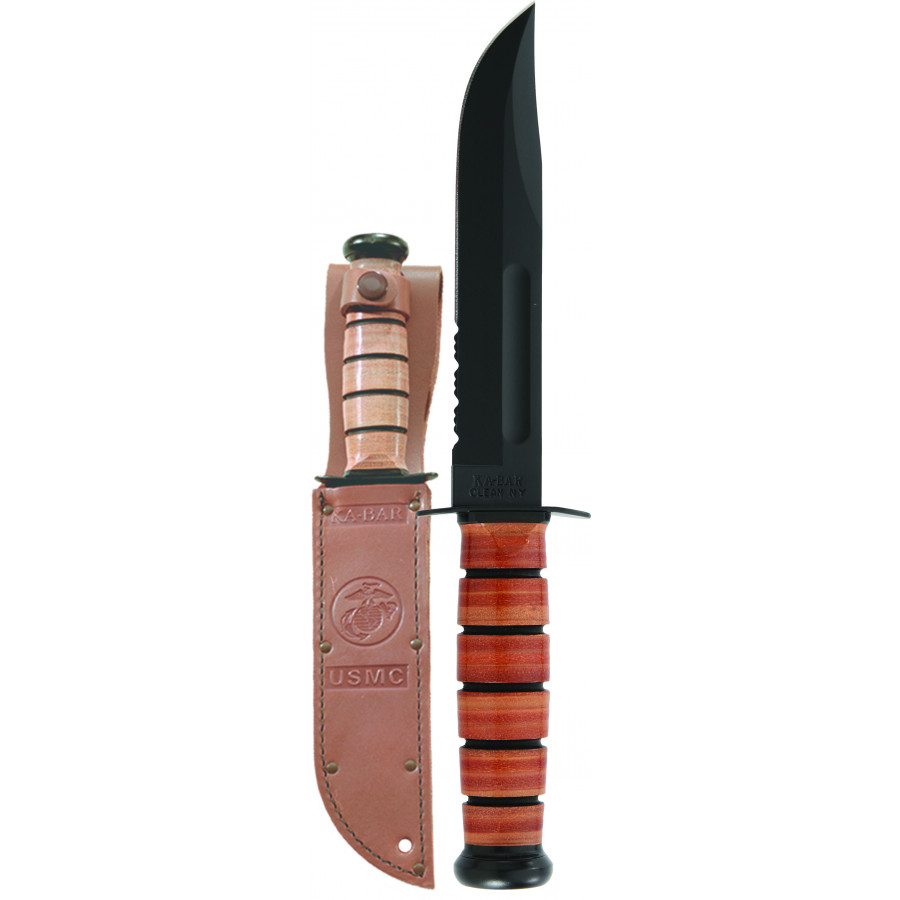 Ніж KA-BAR "USMC fighting/utility knife" serrated