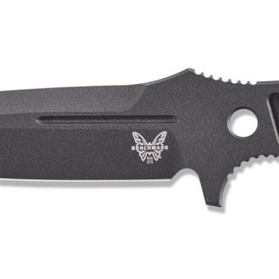 Ніж Benchmade"Sibert Adamas", фікс, паракорд, чорний