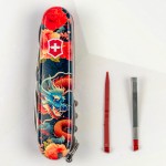 Ніж Victorinox Huntsman Zodiac 91мм,15функ ,Китайський дракон