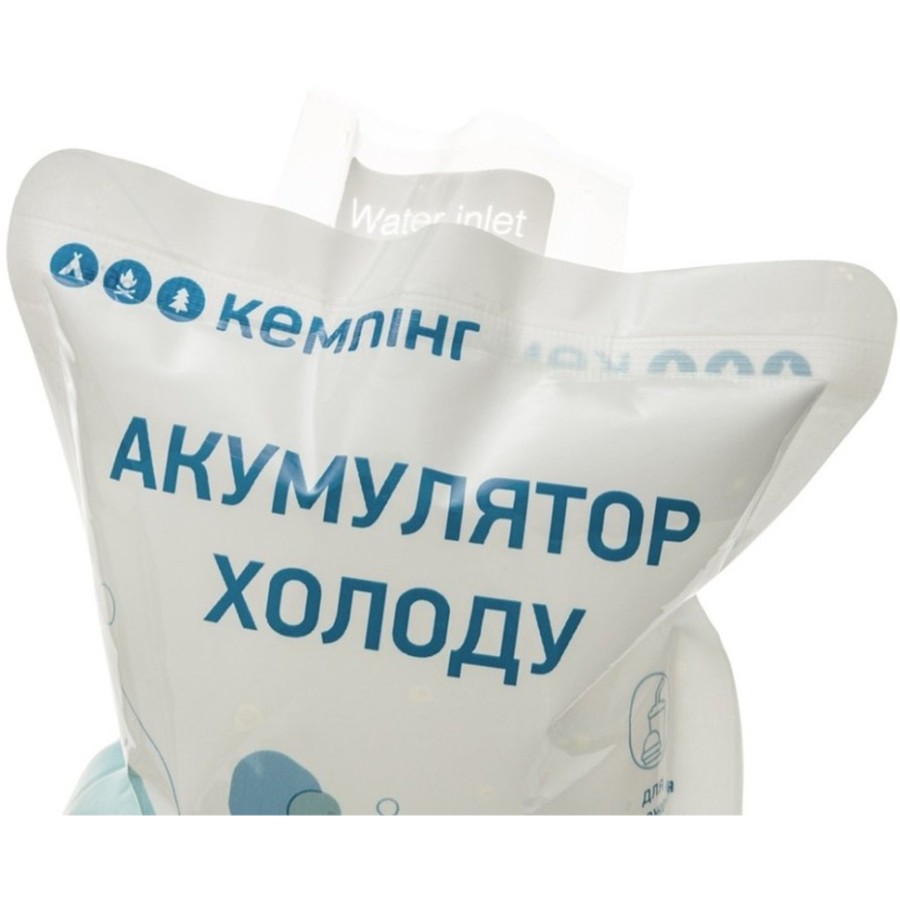 Сухий акумулятор холоду Кемпінг 5*400 г, комплект