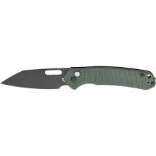 Ніж CJRB Pyrite Wharncliffe BB Micarta, AR-RPM9 Steel green