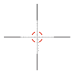 Приціл оптичний Trijicon Credo 1-8x28 Red/Green MRAD Segmented Circle