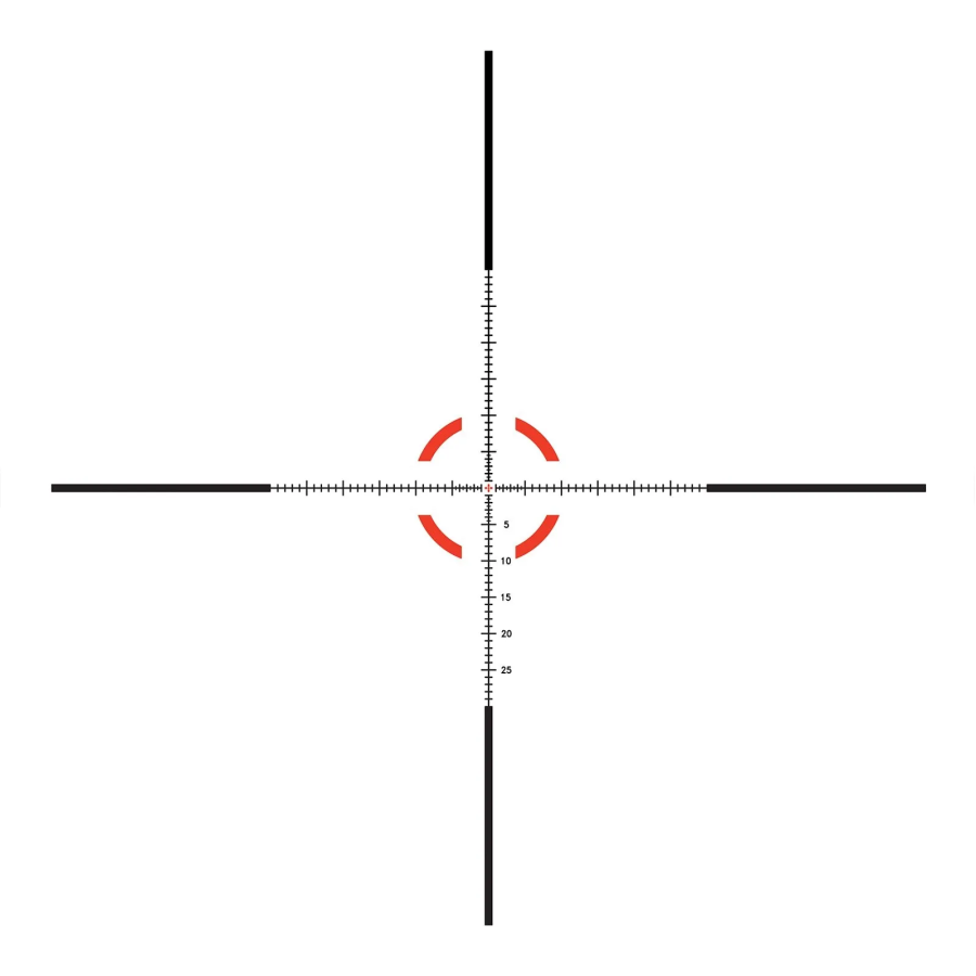 Приціл оптичний Trijicon Credo 1-8x28 Red/Green MRAD Segmented Circle