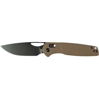 Ніж CJRB Acacia Black Blade, brown