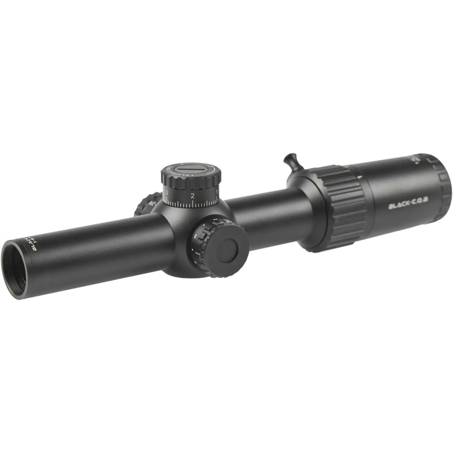 Приціл оптичний XD Precision Black-C.Q.B F2 1-6x24 сітка BDC