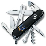 Ніж Victorinox Climber Ukraine 91мм,14функ,чорн ,Ластівка