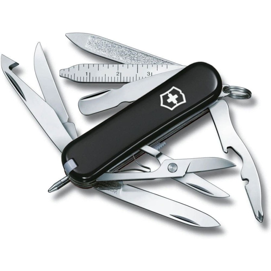 Ніж Victorinox Minichamp 58мм,18функ,чорн