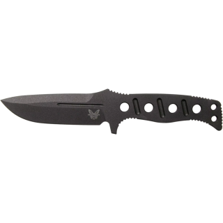 Ніж Benchmade Sibert Adamas, фікс, паракорд, чорний (375BK-1)