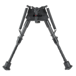 Сошки Vector Optics 155-230 мм на антабку. Карбонове волокно, підпружинені з ричагом