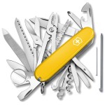 Ніж Victorinox Swisschamp 91мм,33функ,жовт