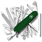 Ніж Victorinox Swisschamp 91мм,33функ,зел