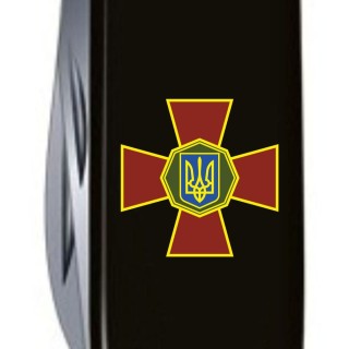 Складаний ніж Victorinox CLIMBER ARMY Емблема НГУ 1.3703.3_W0100u