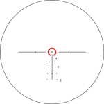 Приціл оптичний XD Precision Black-C.Q.B F2 1-6x24 сітка BDC