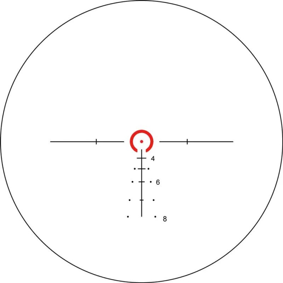 Приціл оптичний XD Precision Black-C.Q.B F2 1-6x24 сітка BDC