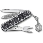 Ніж Victorinox Classic Brilliant Crystal 58мм,5функ,кристал + брелок-лого