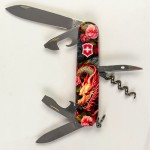 Ніж Victorinox Spartan Zodiac 91мм,12функ ,Китайський зелений дракон