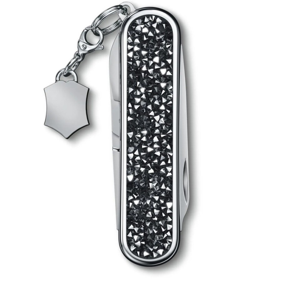 Ніж Victorinox Classic Brilliant Crystal 58мм,5функ,кристал + брелок-лого