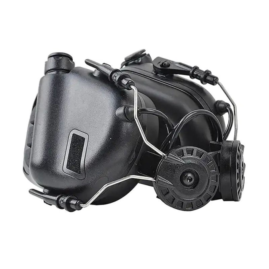 Активні навушники Earmor M31H, з тримачем ARC Rails на каску black