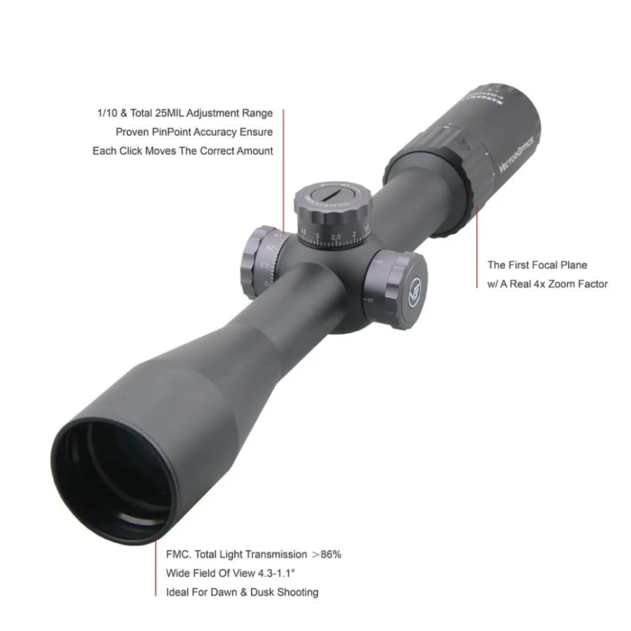 Приціл оптичний Vector Optics Marksman 4-16x44 (30mm) FFP