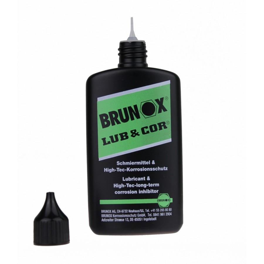 Мастило і консервація зброї, крапельний дозатор Brunox Lub & Cor 100ml