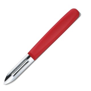 Овочечистка Victorinox з черв. ручкою (2 леза)