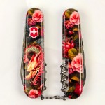 Ніж Victorinox Spartan Zodiac 91мм,12функ ,Китайський зелений дракон