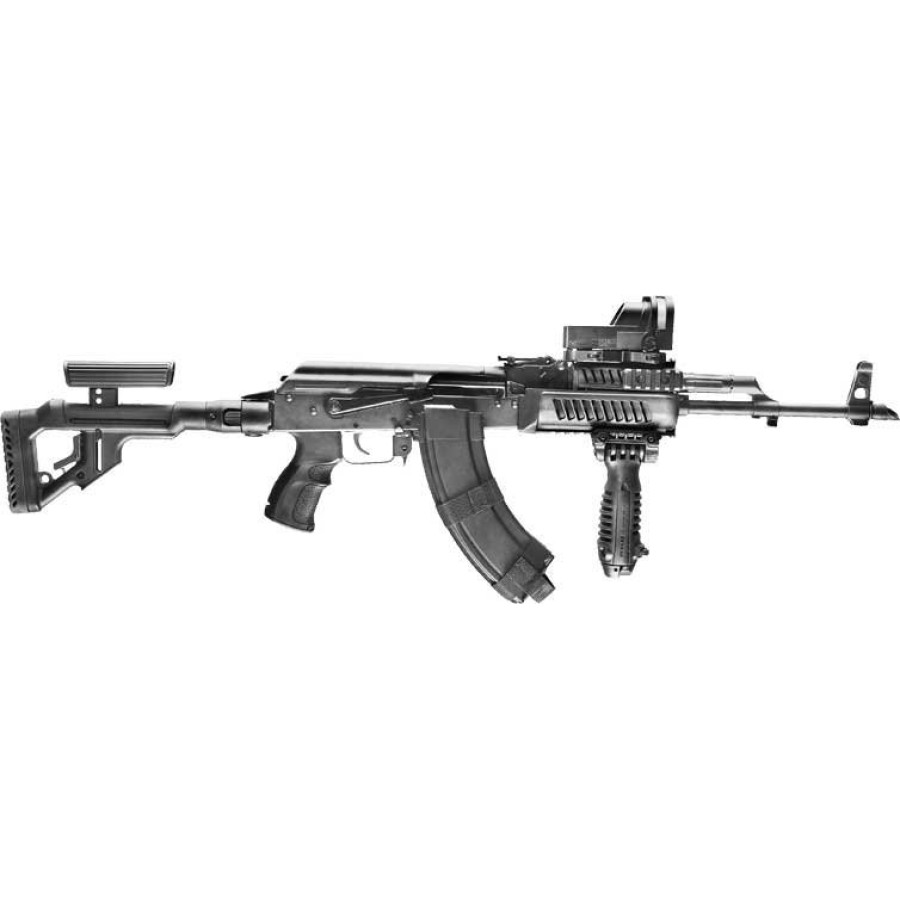 Цівка FAB Defense полімерне для АК47 / 74 4 планки black (ak-47-b)
