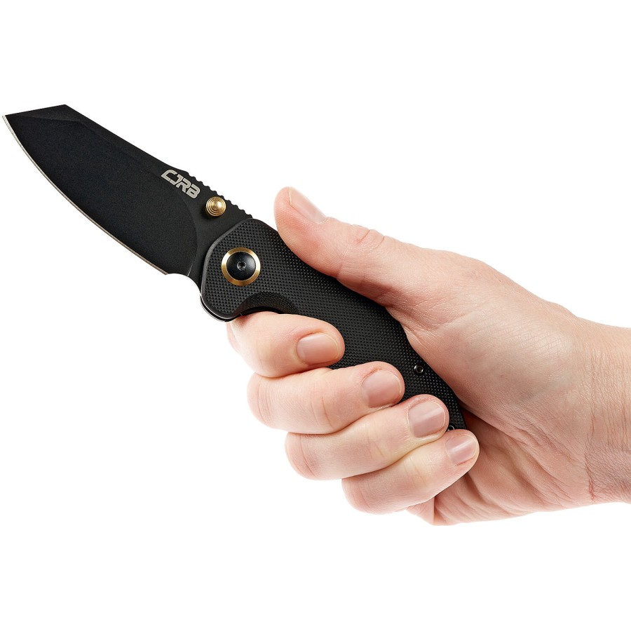 Ніж CJRB Maileah L Black Blade, AR-RPM9 Steel, G10 black