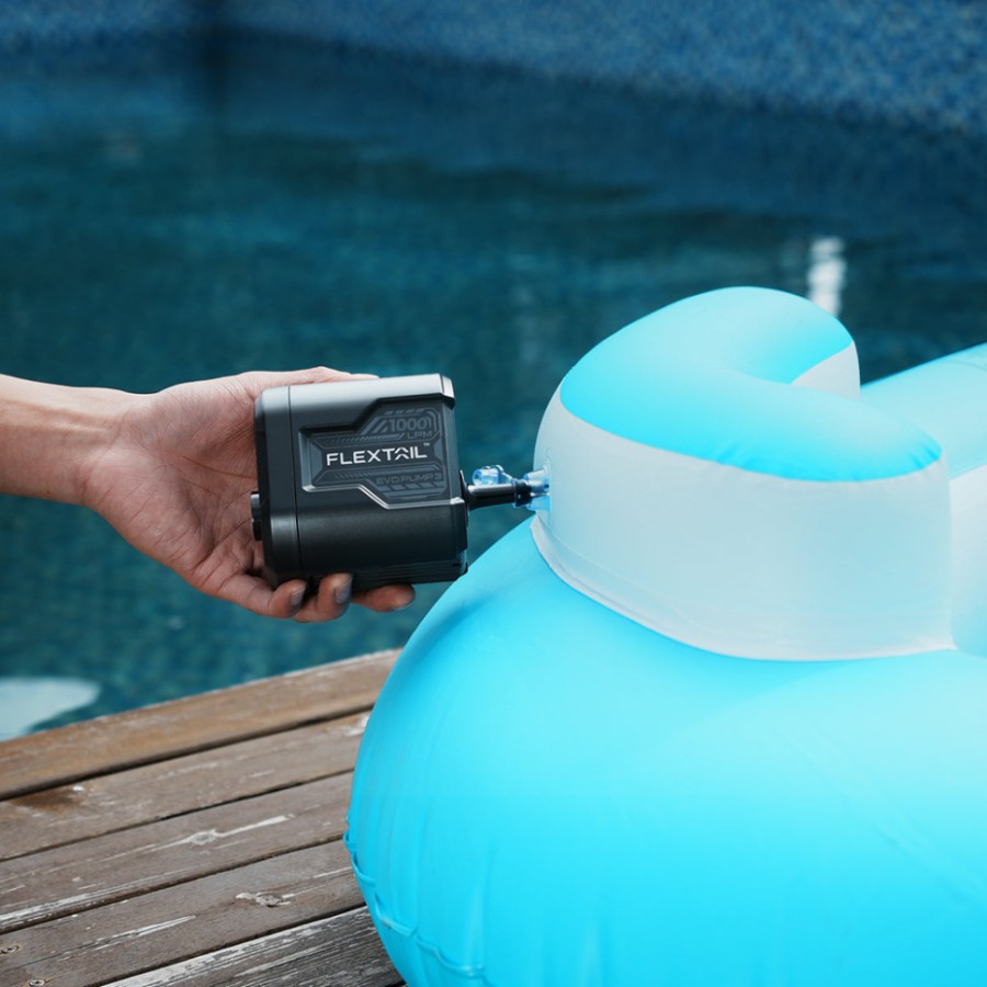 Портативний повітряний насос Flextail Evo Pump 3, 1000 л/хв, чорний