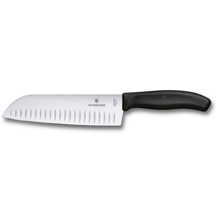 Набір кухонний Victorinox SwissClassic Kitchen Set 4шт з чорн. ручкою (2 ножа, ножиці, овочечистка) у подар.упак.