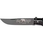 Ніж Old Bear Total Black XL, 1.4060 steel, wood handle,, black