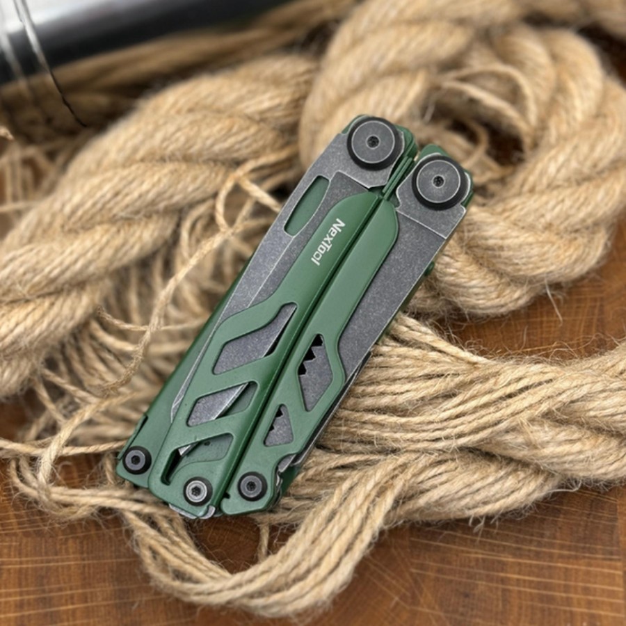 Мультитул NexTool Flagship Pro, зелений