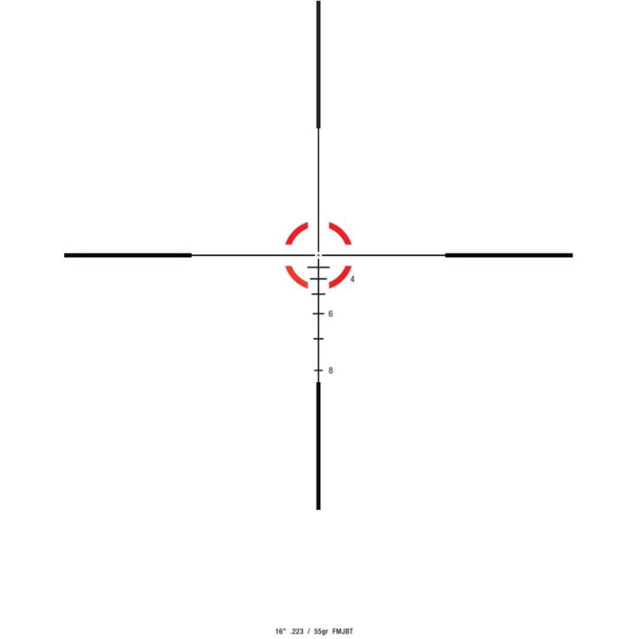 Приціл оптичний Trijicon Credo 1-6x24 55gr .223 SFP Red