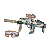 Автомат світло-звуковий ZIPP Toys HK MP7 у наборі з окулярами ц:камуфляж,коричневий
