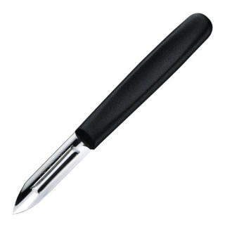 Овочечистка Victorinox з чорн. ручкою (2 леза)