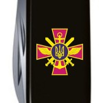 Складаний ніж Victorinox CLIMBER ARMY Емблема ГШ ЗСУ 1.3703.3_W0050u