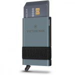 Карта-мультитул Victorinox Smartcard Wallet Sharp Gray 104х65х17мм,10функ,сір