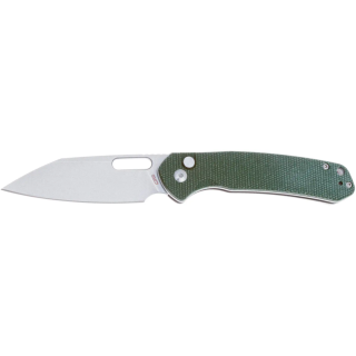 Ніж CJRB Pyrite Wharncliffe Micarta, AR-RPM9 Steel green