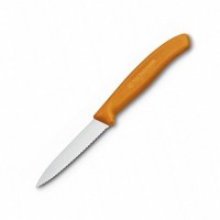 Кухонний ніж Victorinox SwissClassic Paring лезо 8см хвил. з помар. ручкою