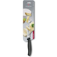 Кухонний ніж Victorinox SwissClassic Butter&Cheese лезо 13см хвил. з чорн. ручкою (блістер)