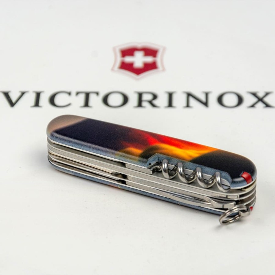 Ніж Victorinox Huntsman Zodiac 91мм,15функ ,Фантастичний дракон