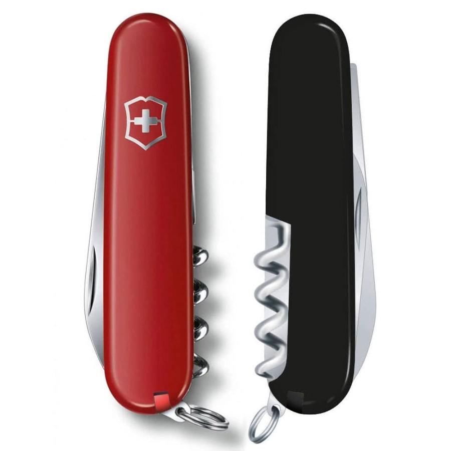 Ніж Victorinox Waiter Ukraine 84мм,9функ,черв-чорн