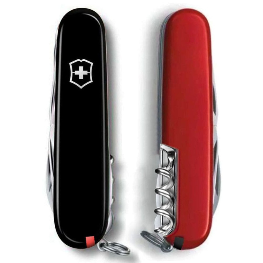 Ніж Victorinox Huntsman Ukraine 91мм,15функ,чорн-черв
