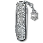 Ніж Victorinox Classic Brilliant Damast 58мм,5функ,дамаск + брелок-лого